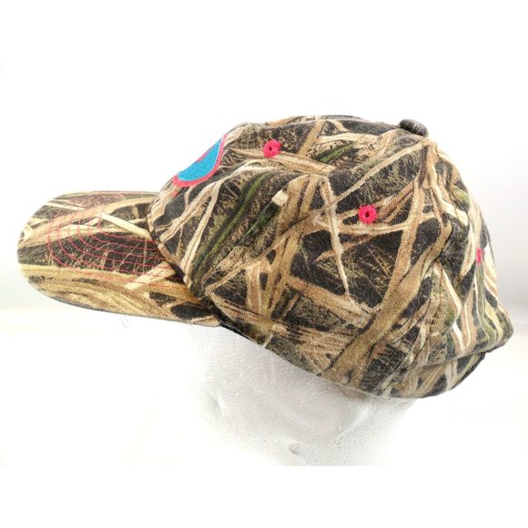 Mossy Oak Camouflage Womens Hat Strap Back Ball Cap - Picture 6 of 6